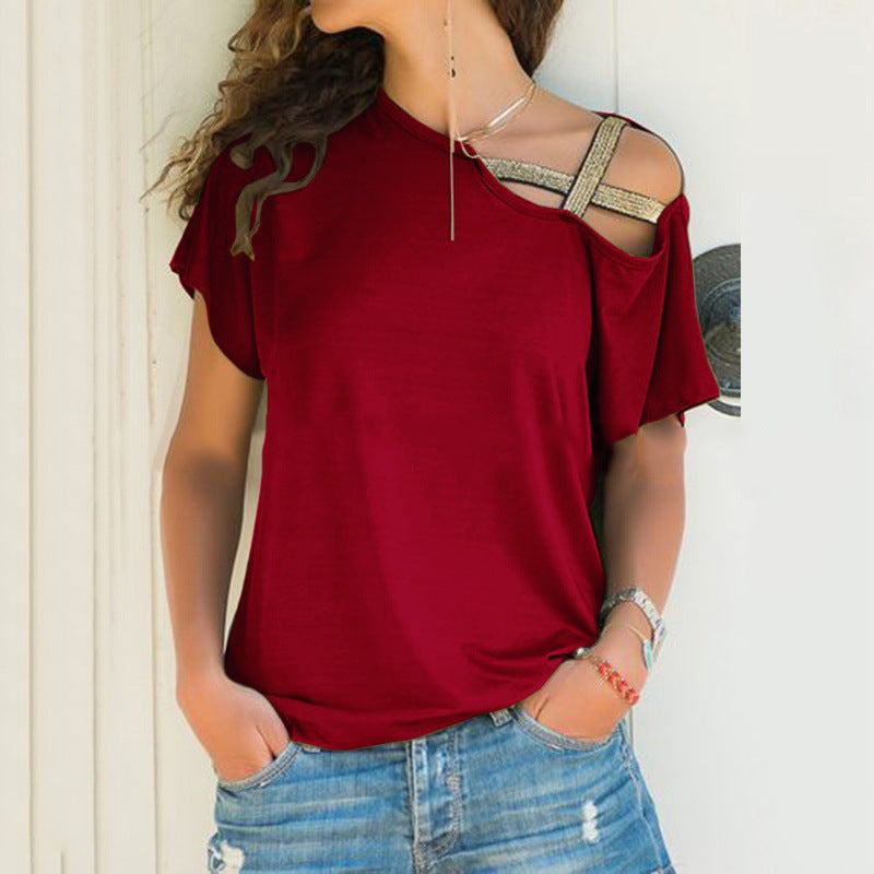 Criss Luxe Off-Shoulder