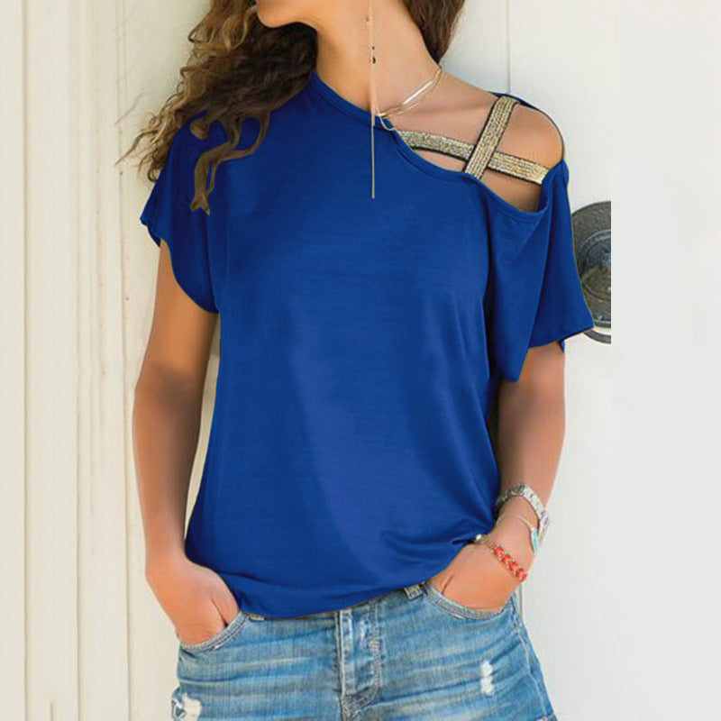 Criss Luxe Off-Shoulder