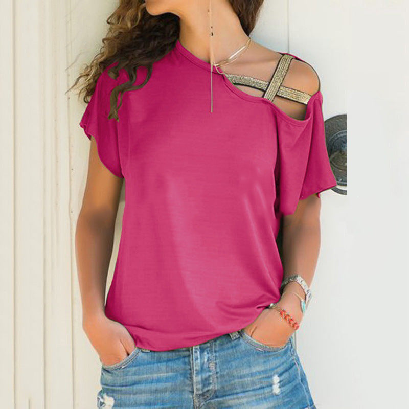 Criss Luxe Off-Shoulder