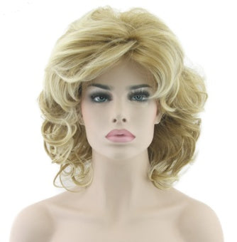 American golden short hair wigs
