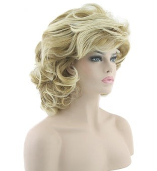 American golden short hair wigs