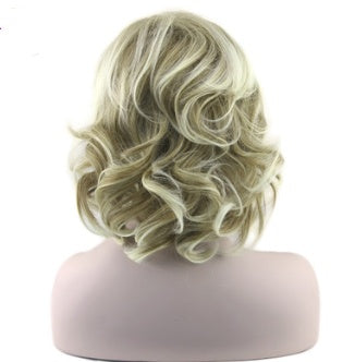 American golden short hair wigs