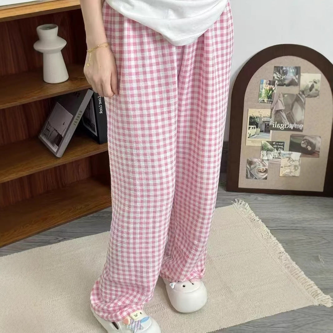 Velvet Plaid Flares